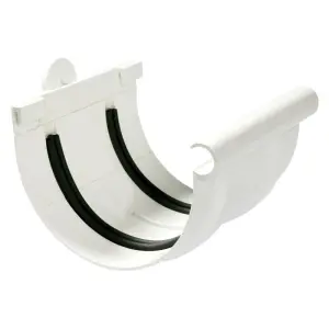 Pvc Gutter Half-Round Connector image