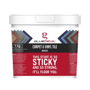 Gluedevil Carpet And Vinyl Tile Adhesive 1Kg image