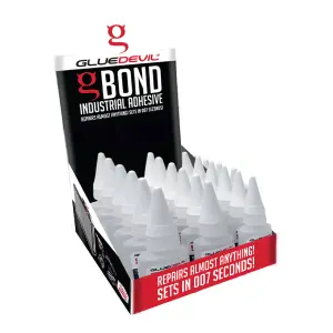 Gluedevil Gbond Super Glue 18 Per Display 10Gr image