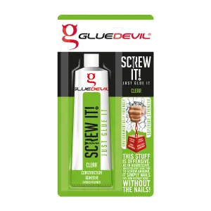Gluedevil Screw It! Just Glue It B/P Clear 90Ml image