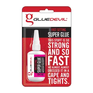 Gluedevil Super Glue B/P (Pink Label) 10M 20Grm image