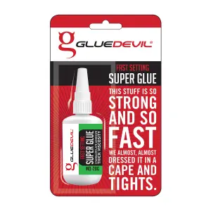 Gluedevil Super Glue B/P (Green Label) Mq 20Grm image