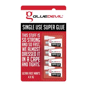 Gluedevil Super Glue Gd Value Pack 4X1G image