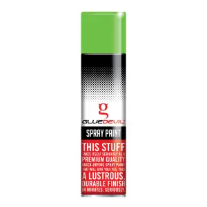 Gluedevil Spray Paint 300Ml Apple Green image