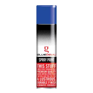 Gluedevil Spray Paint 300Ml Electric Blue image