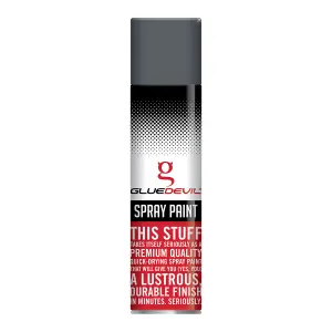 Gluedevil Spray Paint 300Ml Machinery Grey image