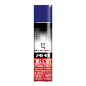 Gluedevil Spray Paint 300Ml Navy Blue image
