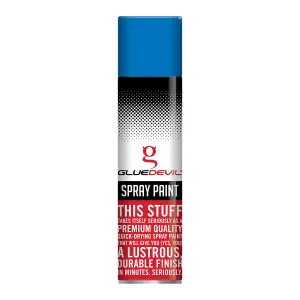 Gluedevil Spray Paint 300Ml Sky Blue image