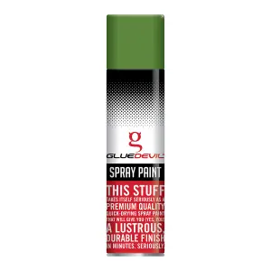 Gluedevil Spray Paint 300Ml Metallic Green image