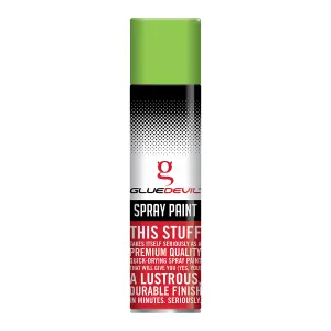 Gluedevil Spray Paint 300Ml Fluorescent Green image