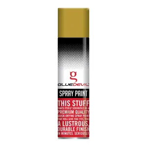 Gluedevil Spray Paint 300Ml Hammer Gold image