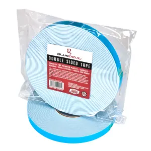 Gluedevil D/Sided Pe Foam Tape Wht 1.5Mmx24Mmx20M image