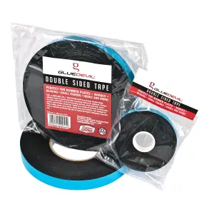 Gluedevil D/Sided Pe Foam Tape Blk 0.8Mmx12Mmx15M image