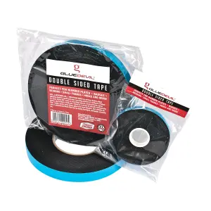 Gluedevil D/Sided Pe Foam Tape Blk 0.8Mmx12Mmx5M image