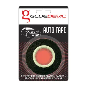 Gluedevil D/Sided Auto Tape 0.8Mmx18Mmx1M image