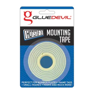 Gluedevil D/Sided Mounting Tape 1.5Mmx18Mmx1M image