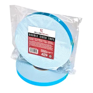 Gluedevil D/Sided Pe Foam Tape Wht 3Mmx24Mmx30M image