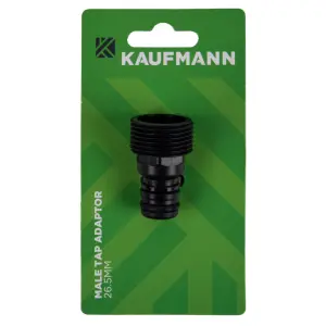 Kaufmann 19-20Mm Int 26.5Mm Ext Tap Adaptor Male image
