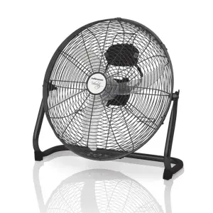 Mellerware Fan Floor Steel 3 Speed 60W 45Cm Black image