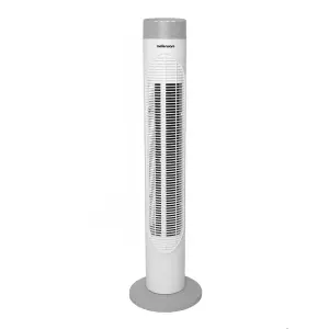 Mellerware Fan Tower Plastic 3 Speed 50W White image
