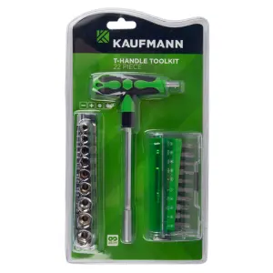Kaufmann Socket & S/Driver Bit 22 Pcs image