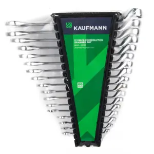 Kaufmann Spanner Set R/O Deep Offset 17 Pcs 6-22Mm image