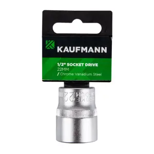 Kaufmann Socket 1/2 Inch Drive 22Mm image