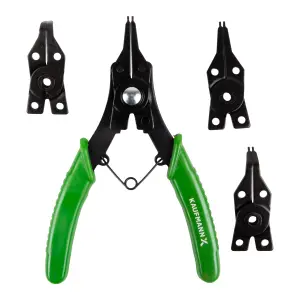 Kaufmann X Circlip H/D Plier Set With 4 Heads image