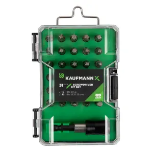 Kaufmann X Screwdriver Set 31 Pce Bit image