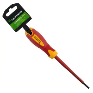 Kaufmann Vde Screwdriver Flat 0.8 X 4 X 100Mm image