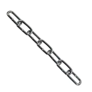 Chain Medium Link Galv 6Mm X 30M (6.35Mm) image