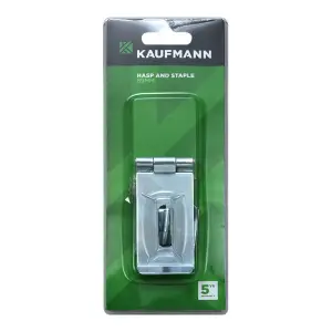 Kaufmann Hasp & Staple 90Mm Safety Galv image