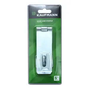 Kaufmann Hasp & Staple 114Mm Safety Galv image