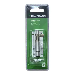 Kaufmann Barrel Bolt 50Mm Chr Plated Straight image