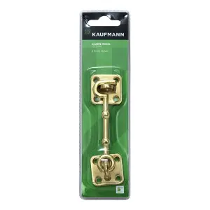 Kaufmann Cabin Hook 100Mm Brass Plated -Zamac image