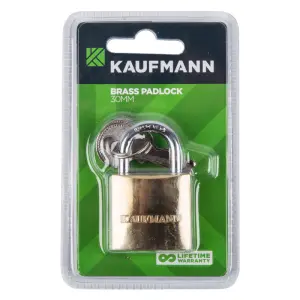 Kaufmann Brass Lock 30Mm image