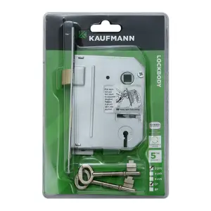 Kaufmann Lockbody 2 Lever Sabs Chrome Plated image