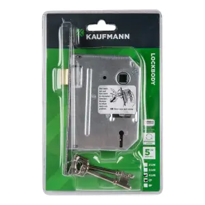 Kaufmann Lockbody 4 Lever Sabs Chrome Plated image