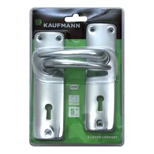 Kaufmann Lockset 4 Lever Sabs Lock + Cp Handle image