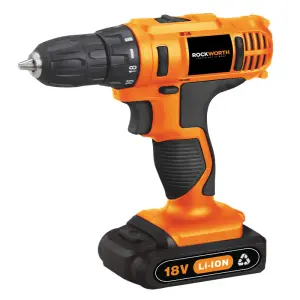 Rockworth 18V Cordless Drill / Driver Set - 2.0Ah image