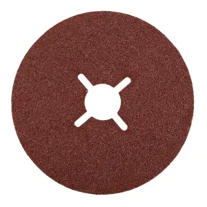 Rockworth Resin Fibre Disc - 115Mm P60 (25 Pack) image