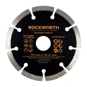 Rockworth Diamond Wheel 115Mm Segmented Rim image