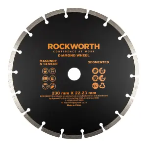 Rockworth Diamond Wheel 230Mm Segmented Rim image
