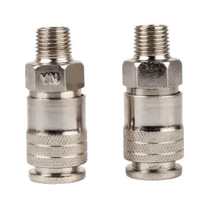 Rockworth Coupler Quick To Male 1/4 Each image