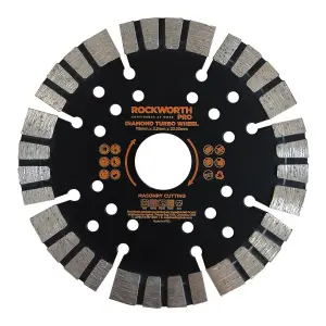 Rockworth Pro Diamond Turbo Wheel 115Mm image