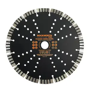 Rockworth Pro Diamond Turbo Wheel 230Mm image