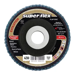 Superflex Flap Disc Evolution 115Mm Az60 image