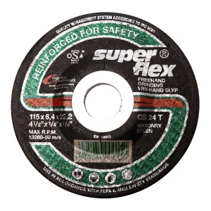 Superflex Grinding Disc Dome Masonary 115X6Mm image