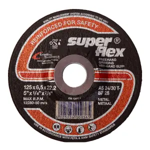 Superflex Grinding Disc Dome Steel 125X6.5Mm image