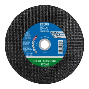 Pferd Cutting Disc Stone Flat 230Mm X3.2Mm Sg image